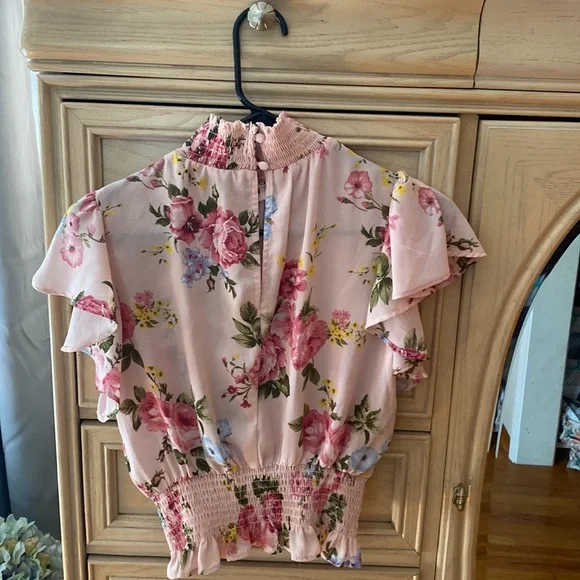 Mock Neck Blouse - Picture 6 of 7